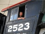 Andy In The Engineer's Seat